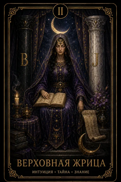 Карта Верховная Жрица